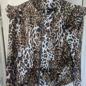 Leopard Print Women's Jacket